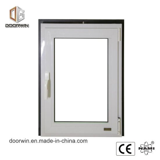 Black White Thermal Break Aluminum Window - China Aluminium Balustrade, Aluminium Handrail - Doorwin Group Windows & Doors