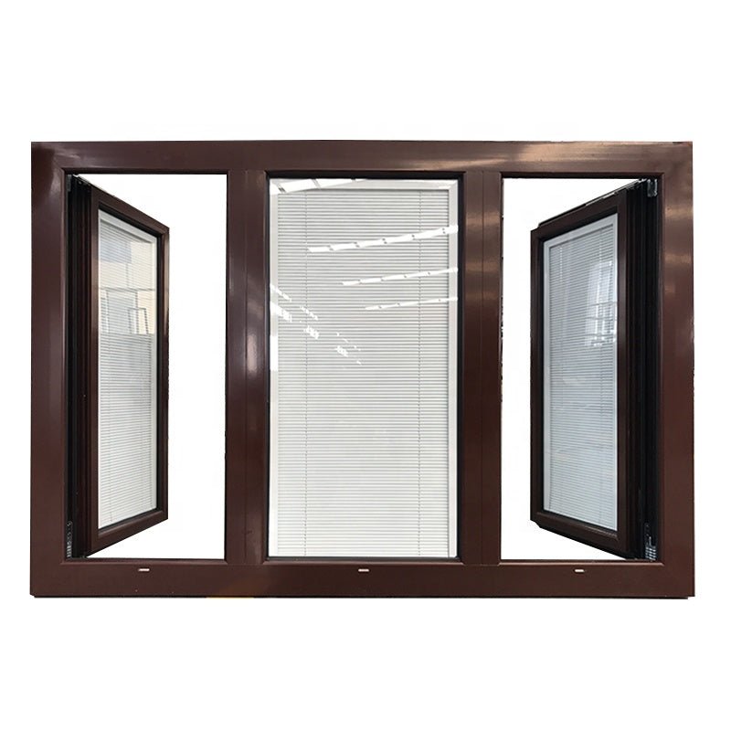 California 3 panel double glazed windows triple casement window made in China by Doorwin - Doorwin Group Windows & Doors
