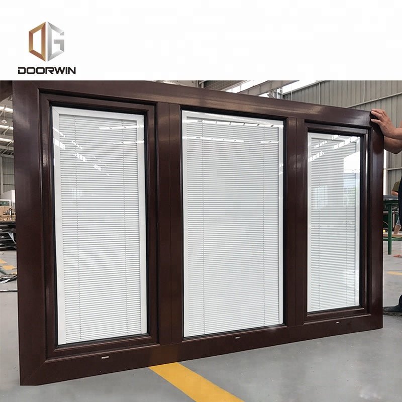 California 3 panel double glazed windows triple casement window made in China by Doorwin - Doorwin Group Windows & Doors