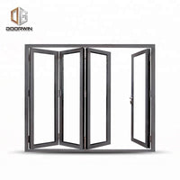 California Aluminium balcony folding glass door alloy garden doors price alibaba china plans house by Doorwin on Alibaba - Doorwin Group Windows & Doors