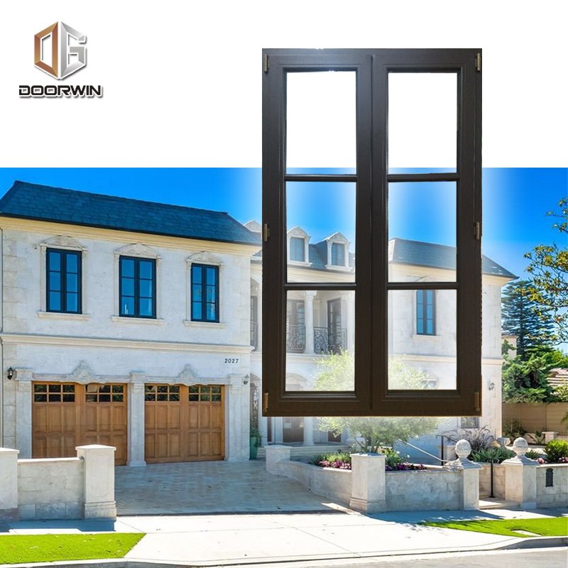 California client thermal break aluminum with teak wood cladding from inside. - Doorwin Group Windows & Doors