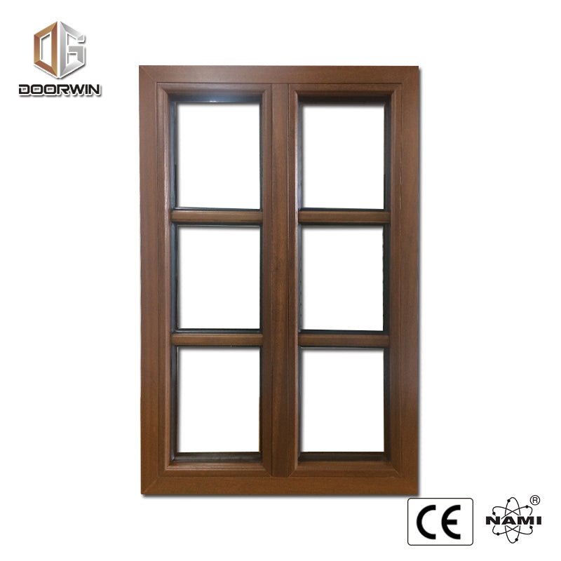 California client thermal break aluminum with teak wood cladding from inside. - Doorwin Group Windows & Doors