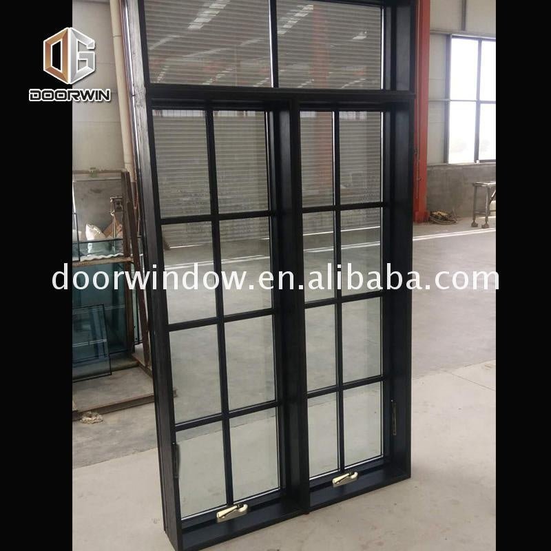 California hot selling 3 glass wood hand crank out windows - Doorwin Group Windows & Doors