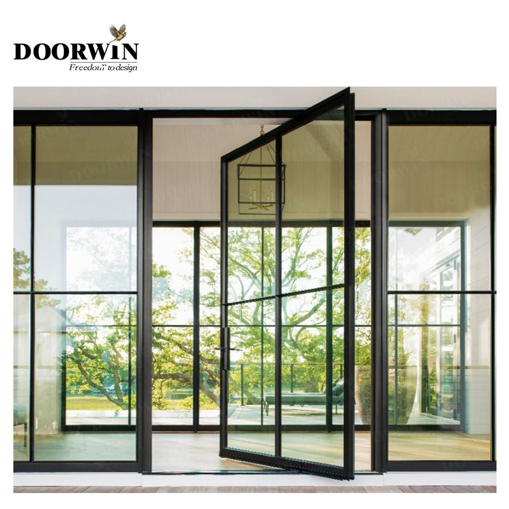 Canada Ontario Security door rustic pivot entrance entry front by Doorwin - Doorwin Group Windows & Doors