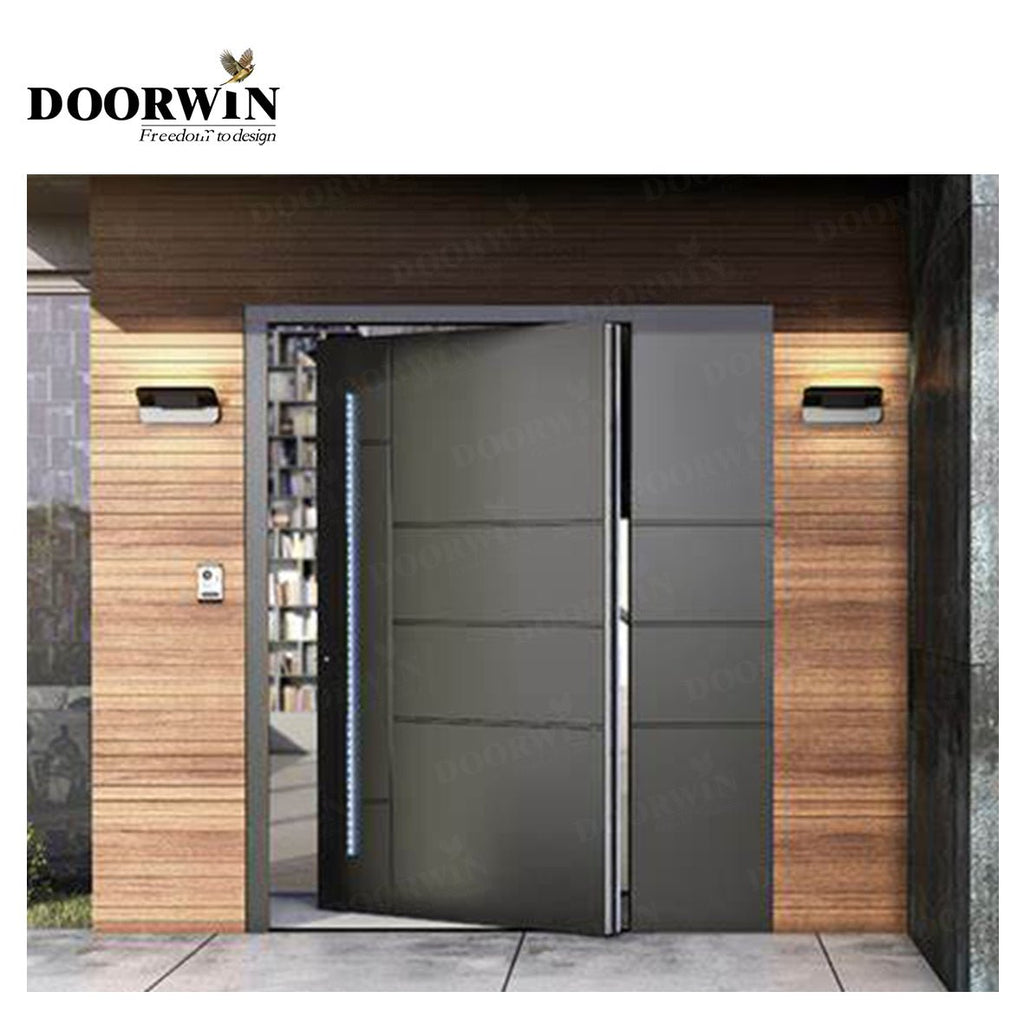 Canada Vancouver area Residential entry doors pivot entrance front door by Doorwin - Doorwin Group Windows & Doors