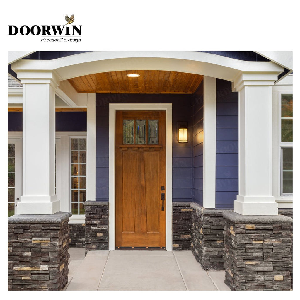 Canada White Rock DOORWIN Wood solid wooden door fancy room door/gate design by Doorwin - Doorwin Group Windows & Doors