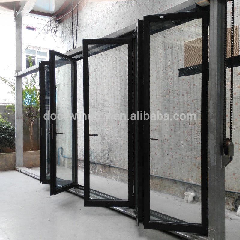 Casement door design canada csa certificate fold doors aluminium bi-fold by Doorwin on Alibaba - Doorwin Group Windows & Doors