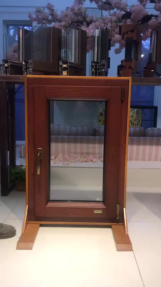 Casement window and door with aluminum profile aluminium jalousie Canada - Doorwin Group Windows & Doors