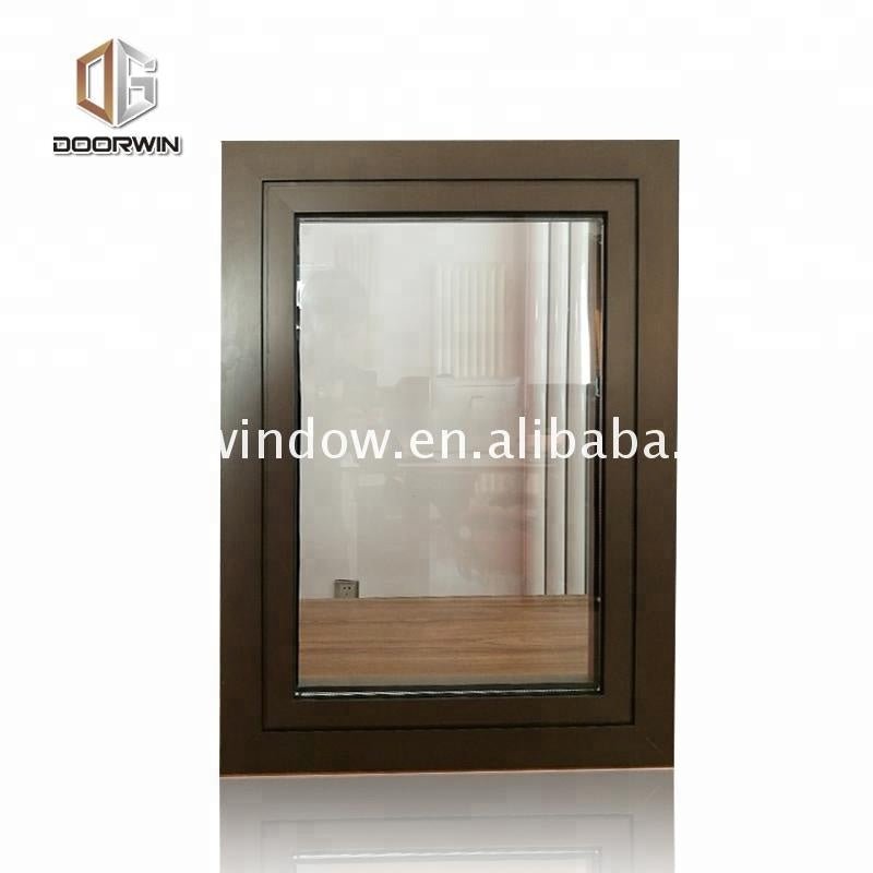 Casement window and door with aluminum profile aluminium jalousie Canada - Doorwin Group Windows & Doors