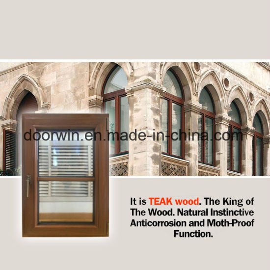 Casement Window with Teak Wood Clad Aluminum - China Timber Oak Wood, Sliding Door - Doorwin Group Windows & Doors