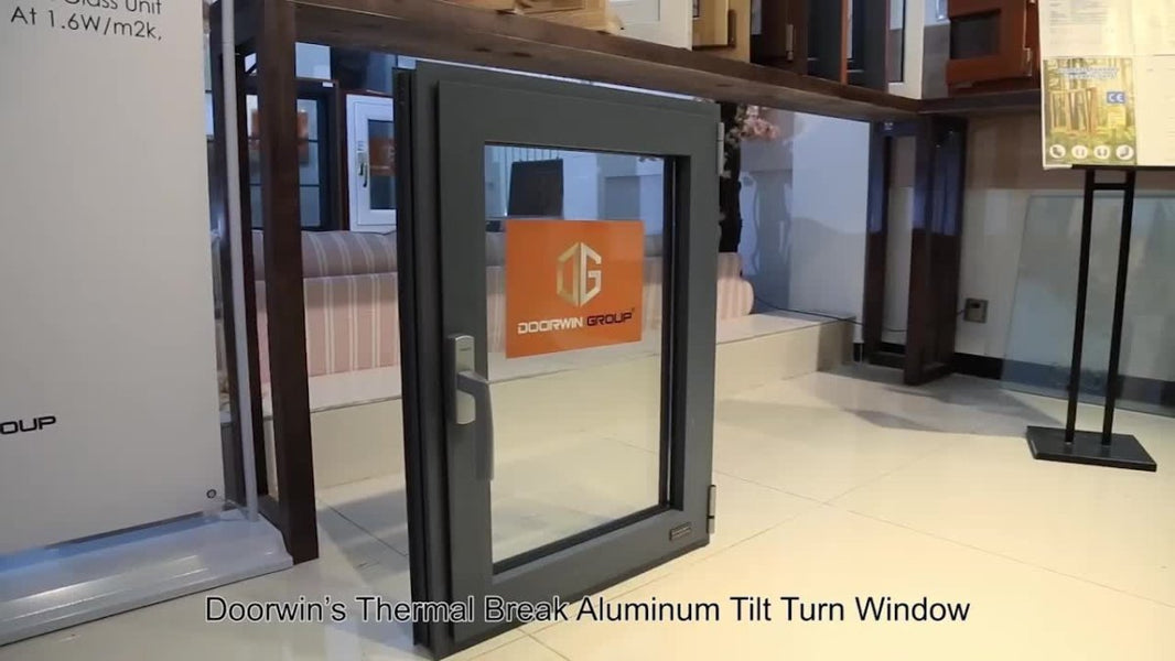 Casement windows and doors with laminated glass inward openning asia style frosted - Doorwin Group Windows & Doors