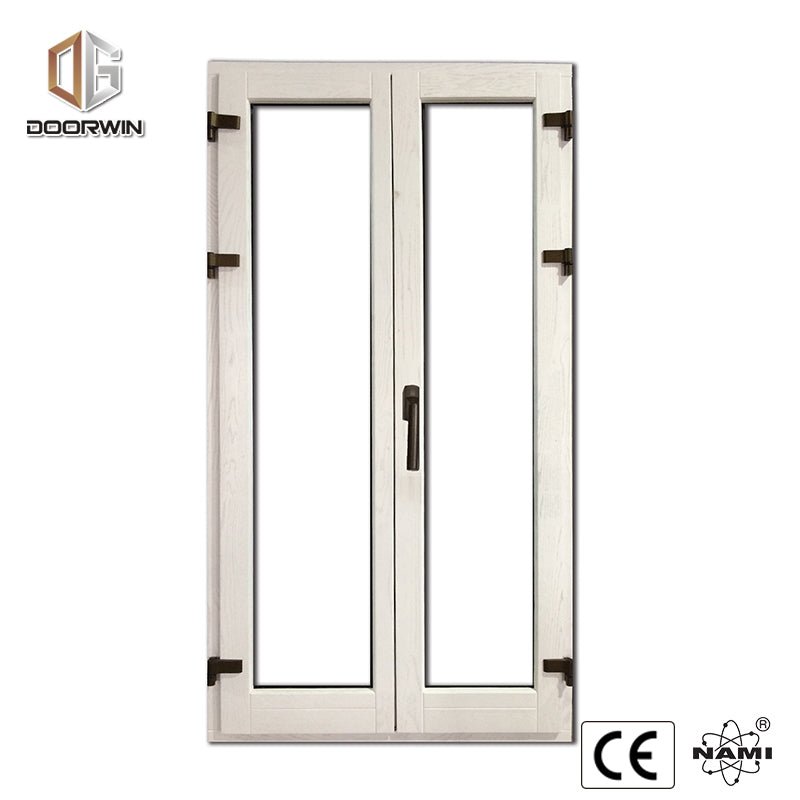 CE Certified Italian Client Purchased Wood Aluminum inside casement Turn and Tilt Opening Window by Doorwin - Doorwin Group Windows & Doors