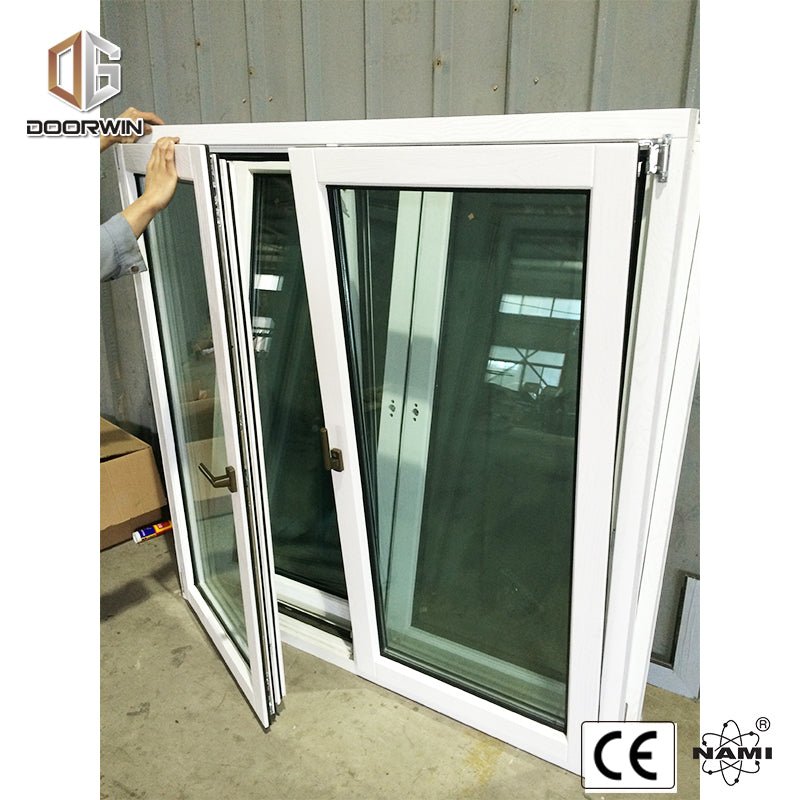 CE Certified Italian Client Purchased Wood Aluminum inside casement Turn and Tilt Opening Window by Doorwin - Doorwin Group Windows & Doors