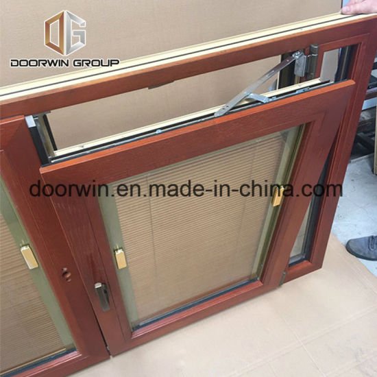 Ce Certified Tilt and Turn Window - China 2 Wide Casement Window, Aluminium Tilt Turn Window - Doorwin Group Windows & Doors