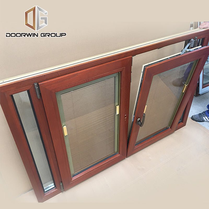 CE Certified Tilt and Turn Window With Built-In Blinds - Doorwin Group Windows & Doors