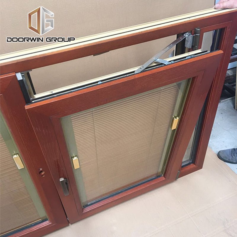 CE Certified Tilt and Turn Window With Built-In Blinds - Doorwin Group Windows & Doors