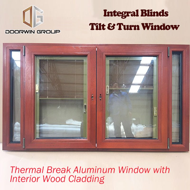 CE Certified Tilt and Turn Window With Built-In Blinds - Doorwin Group Windows & Doors