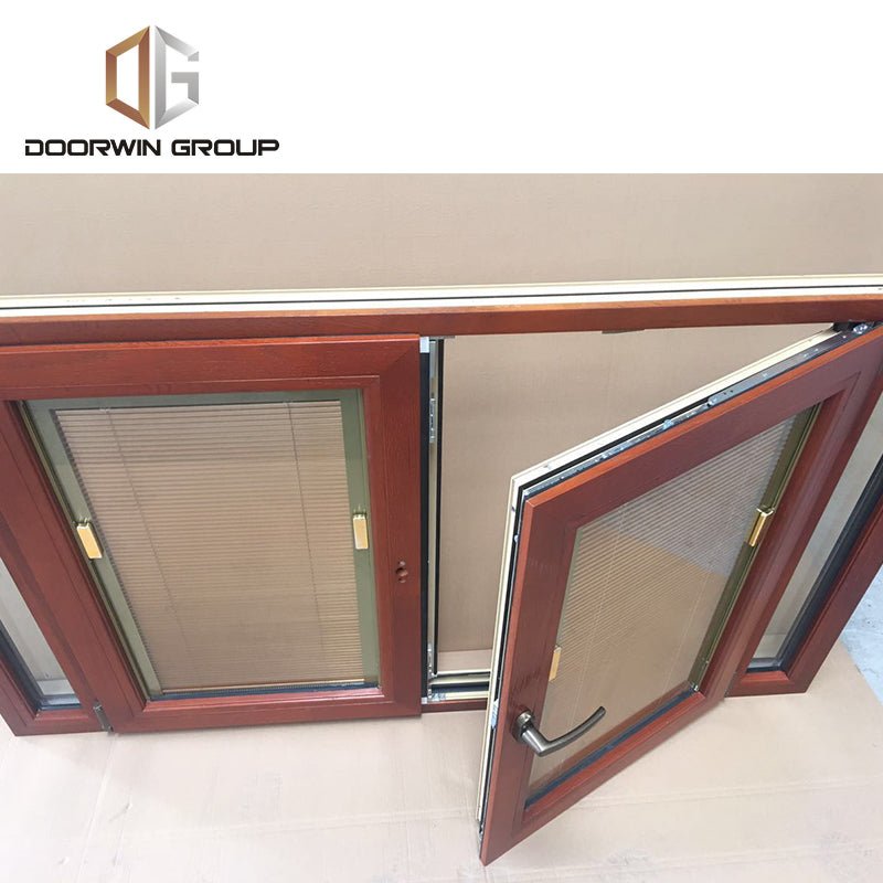 CE Certified Tilt and Turn Window With Built-In Blinds - Doorwin Group Windows & Doors