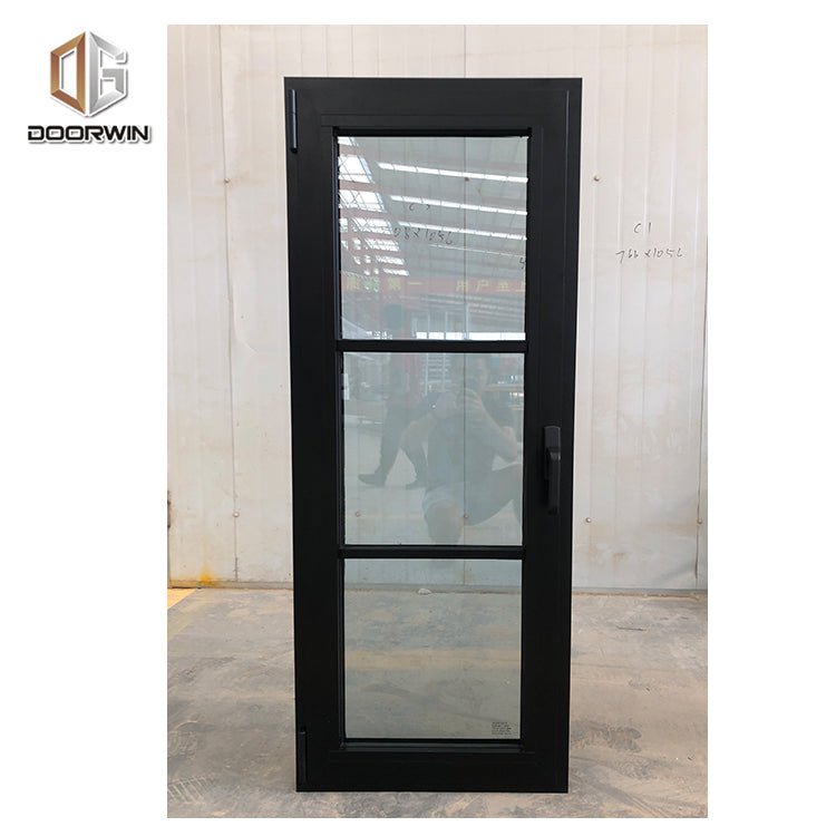 Cheap aluminum tilt & turn window casement with mosquito net fixed panel by Doorwin - Doorwin Group Windows & Doors