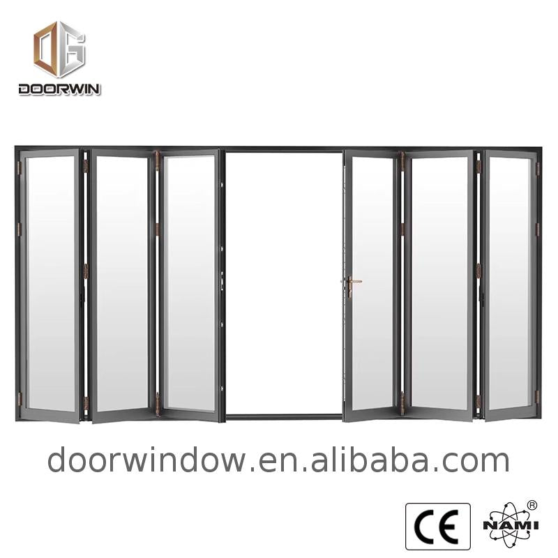 Cheap Factory Price custom bifold doors with glass online commercial - Doorwin Group Windows & Doors