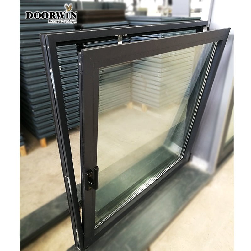 Cheap Replacement Latest Design Aluminum Frame Two Way Open Tilt-Turn Tilt And Turn aluminium Casement Window - Doorwin Group Windows & Doors