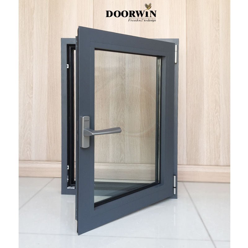 Cheap Replacement Latest Design Aluminum Frame Two Way Open Tilt-Turn Tilt And Turn aluminium Casement Window - Doorwin Group Windows & Doors