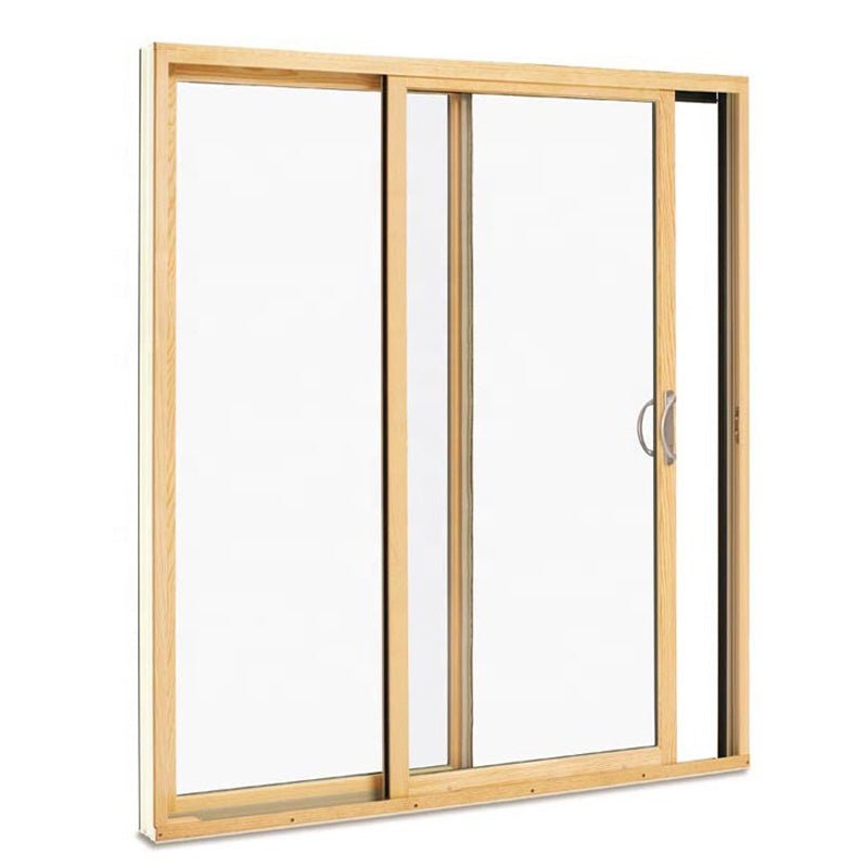 Cheap sliding doors interior wooden door grille insert glass barn door for decoration by Doorwin - Doorwin Group Windows & Doors