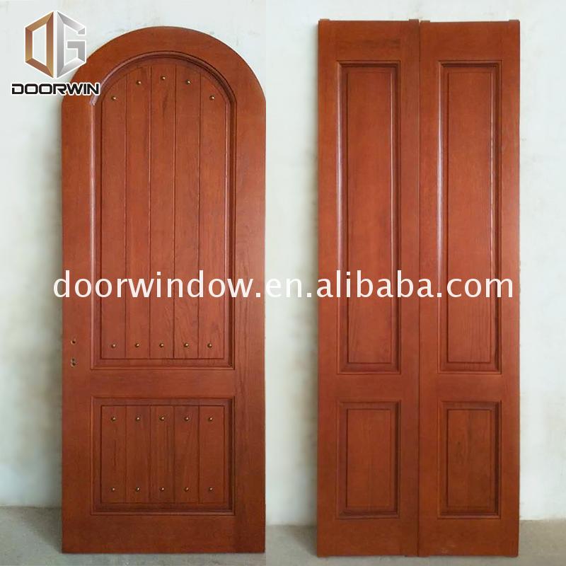 Cheap wooden house front doors for sale fitted - Doorwin Group Windows & Doors