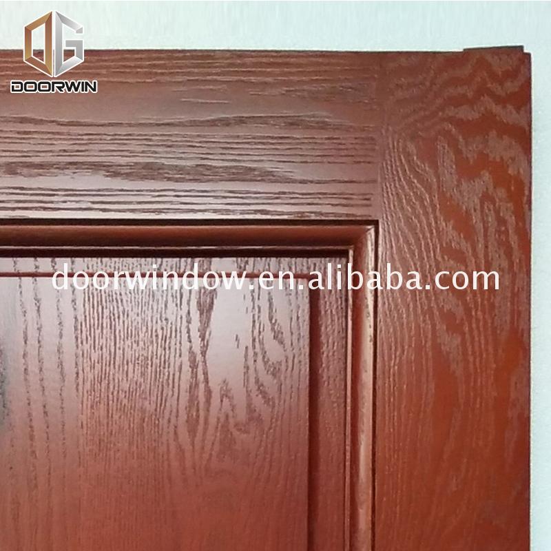 Cheap wooden house front doors for sale fitted - Doorwin Group Windows & Doors