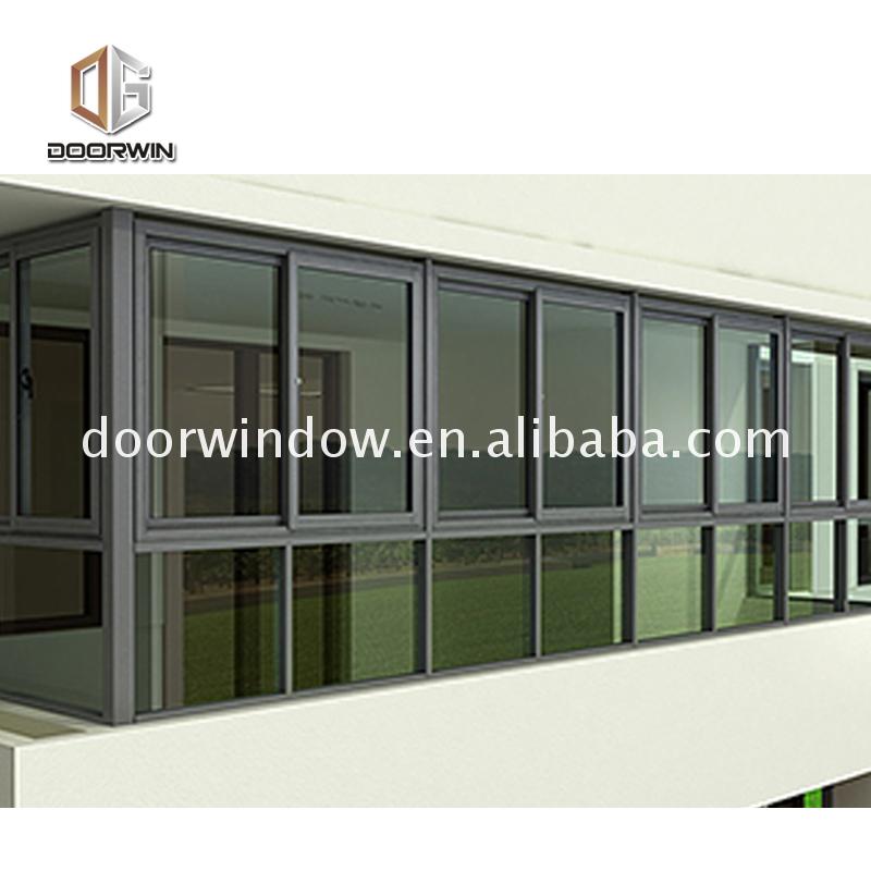 China Big Factory Good Price anti theft window lock aluminium windows showroom reviews - Doorwin Group Windows & Doors