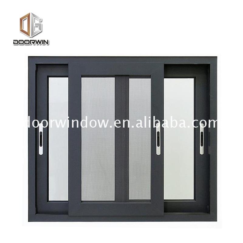 China Big Factory Good Price anti theft window lock aluminium windows showroom reviews - Doorwin Group Windows & Doors