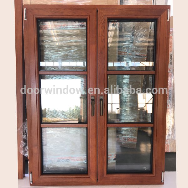 China Big Factory Good Price dual pane low e windows double prairie window grids cost - Doorwin Group Windows & Doors
