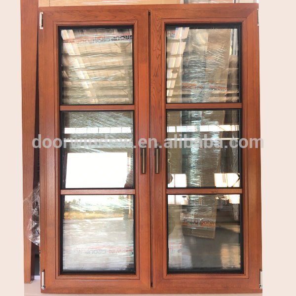 China Big Factory Good Price dual pane low e windows double prairie window grids cost - Doorwin Group Windows & Doors