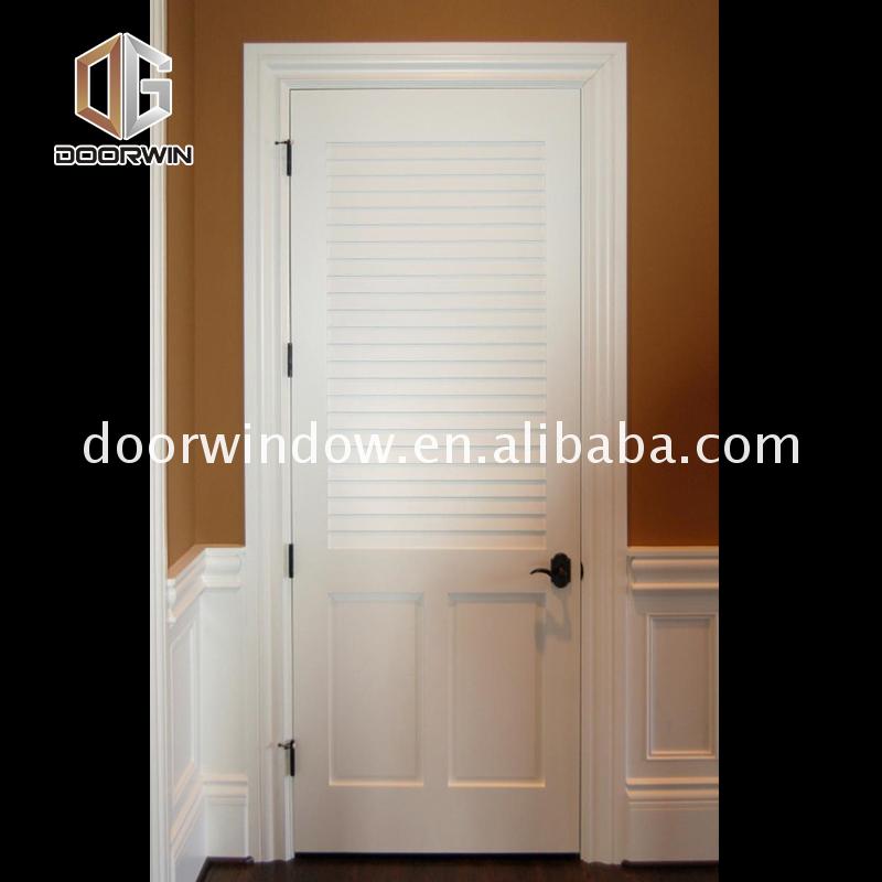China Big Factory Good Price living room door ideas design light oak veneer doors - Doorwin Group Windows & Doors