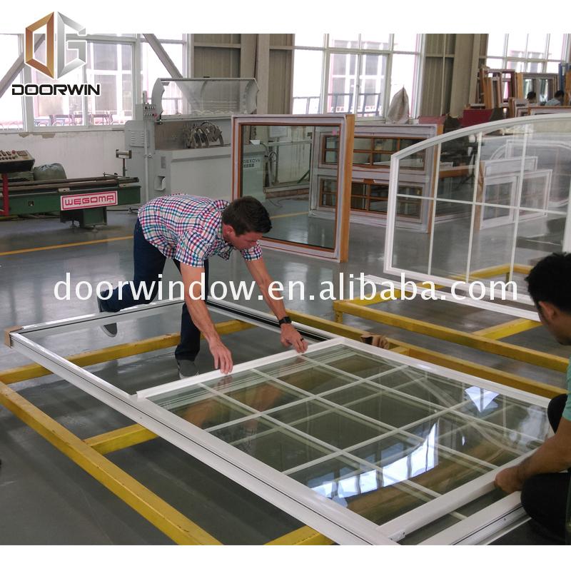 China Big Factory Good Price single hung windows for sale canada window with grids - Doorwin Group Windows & Doors