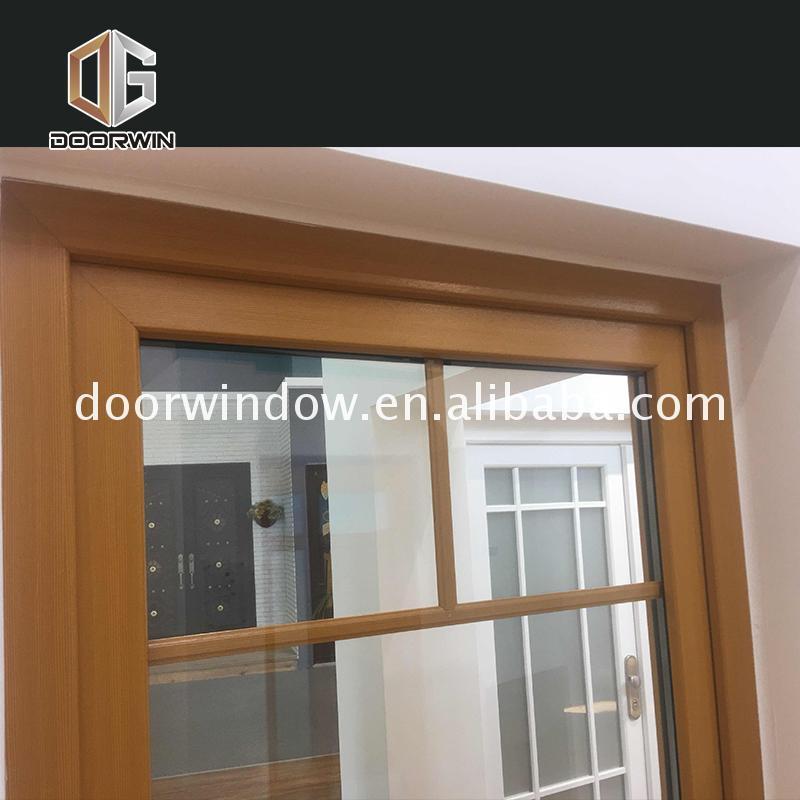 China Big Factory Good Price triple pane glass door doors toughened - Doorwin Group Windows & Doors