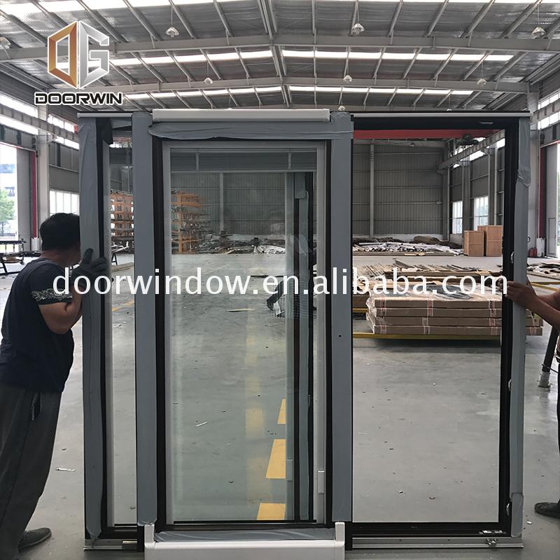 China Big Factory Good Price wholesale sliding doors white patio glass - Doorwin Group Windows & Doors