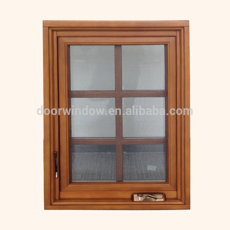 China Big Factory Good Price wooden house windows framed double glazed wood wrapped - Doorwin Group Windows & Doors