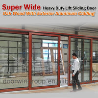 China certified supplier Good Price 60 by 80 door thermal break aluminum customized 6 panel and 4 panel sliding patio doors - Doorwin Group Windows & Doors
