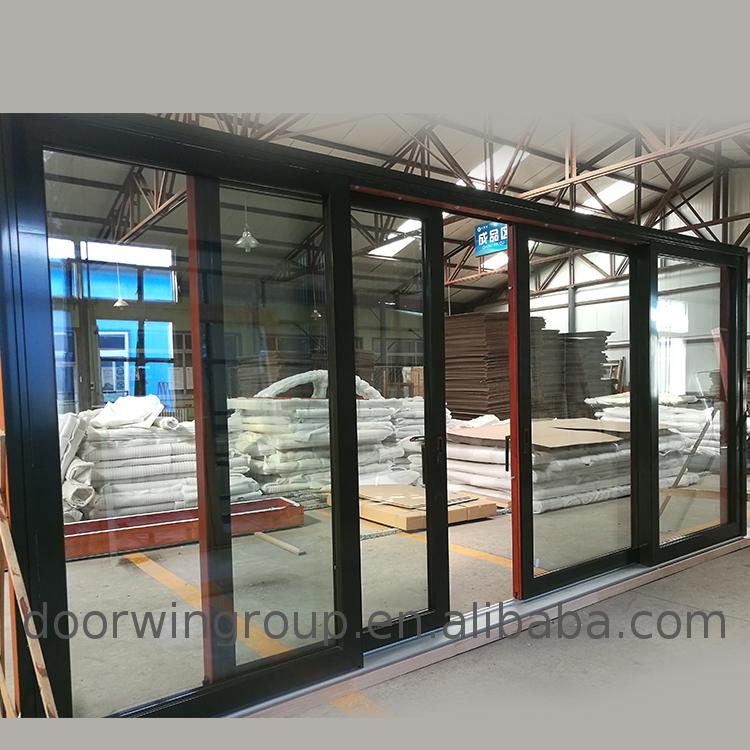 China certified supplier Good Price 60 by 80 door thermal break aluminum customized 6 panel and 4 panel sliding patio doors - Doorwin Group Windows & Doors