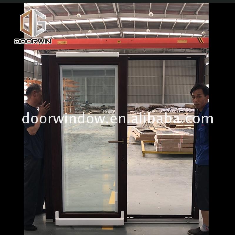China Factory Promotion wood sliding patio doors exterior panel - Doorwin Group Windows & Doors