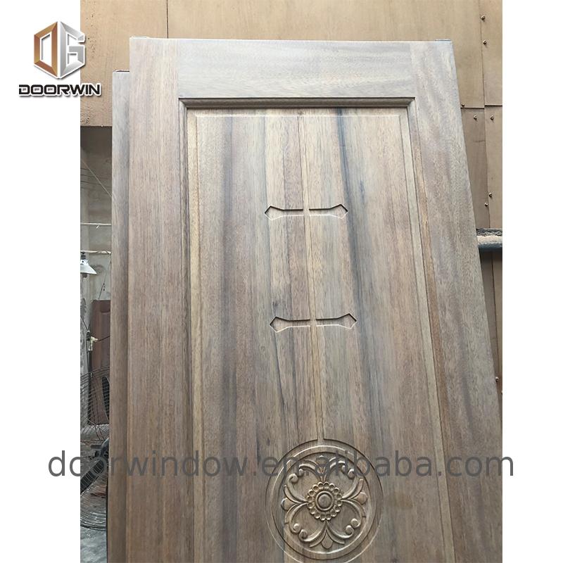 China Factory Seller apartment bedroom doors antique wooden front for sale - Doorwin Group Windows & Doors