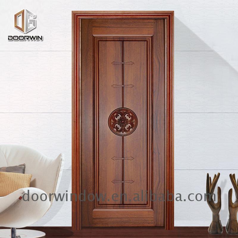 China Factory Seller apartment bedroom doors antique wooden front for sale - Doorwin Group Windows & Doors