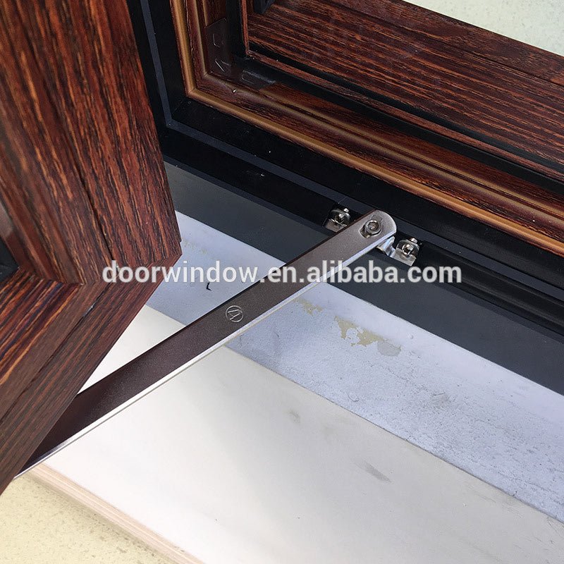 China Factory Seller brown window frames double glazed windows - Doorwin Group Windows & Doors