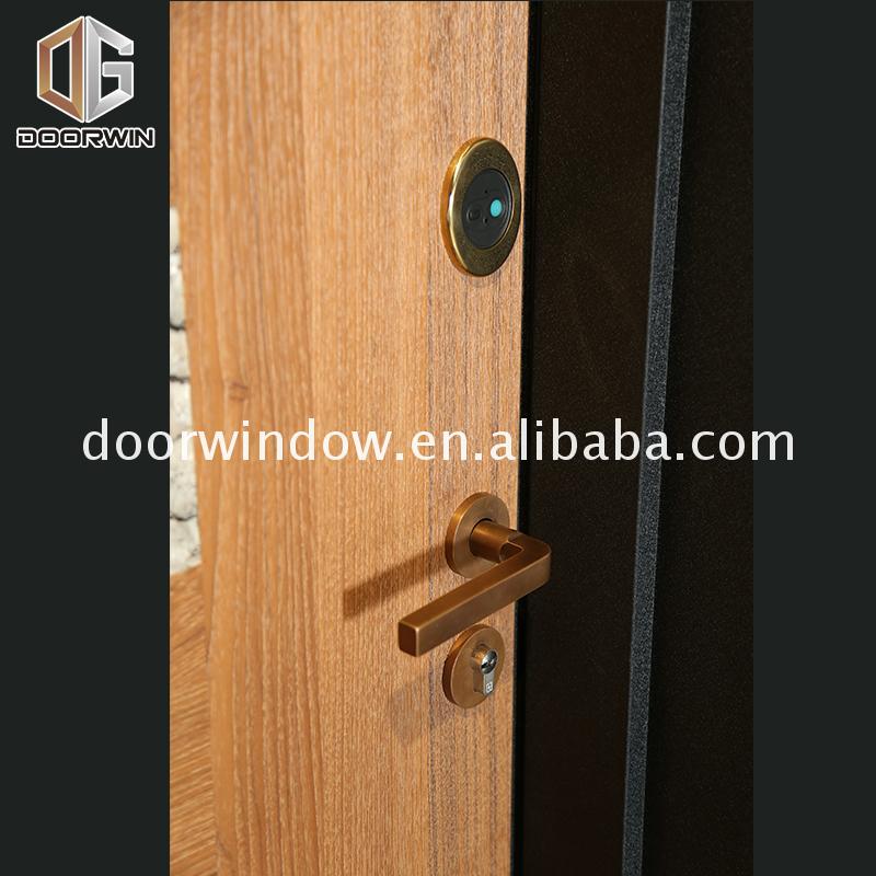 China Factory Seller dual entry doors double front for sale french - Doorwin Group Windows & Doors