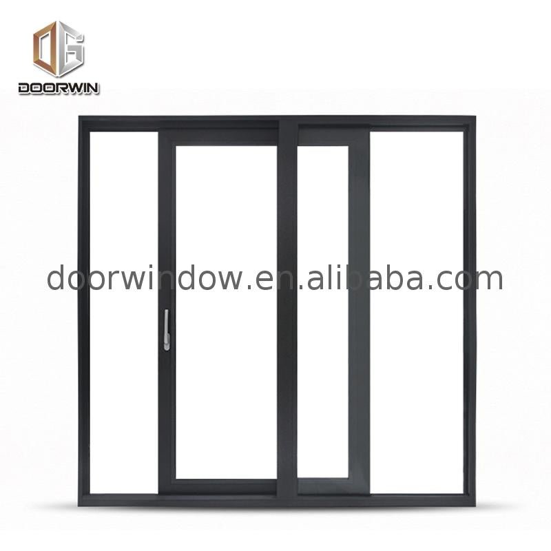 China Factory Seller sliding patio doors with built in shades that look like french miami - Doorwin Group Windows & Doors