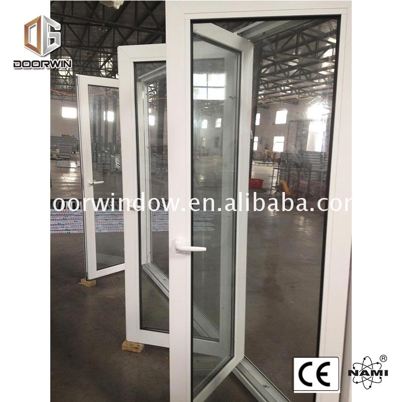 China factory supplied top quality 6 panel front door with glass french doors folding - Doorwin Group Windows & Doors