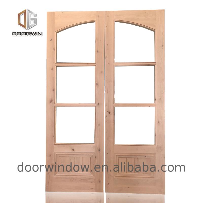 China factory supplied top quality alder exterior doors - Doorwin Group Windows & Doors