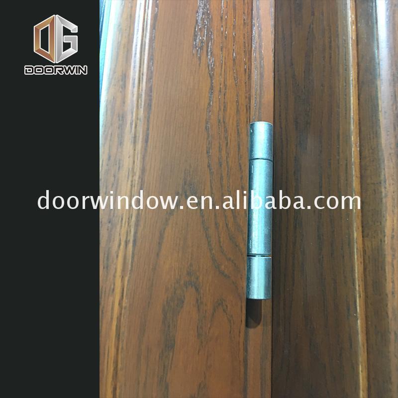 China factory supplied top quality anodised aluminium doors single prices door - Doorwin Group Windows & Doors