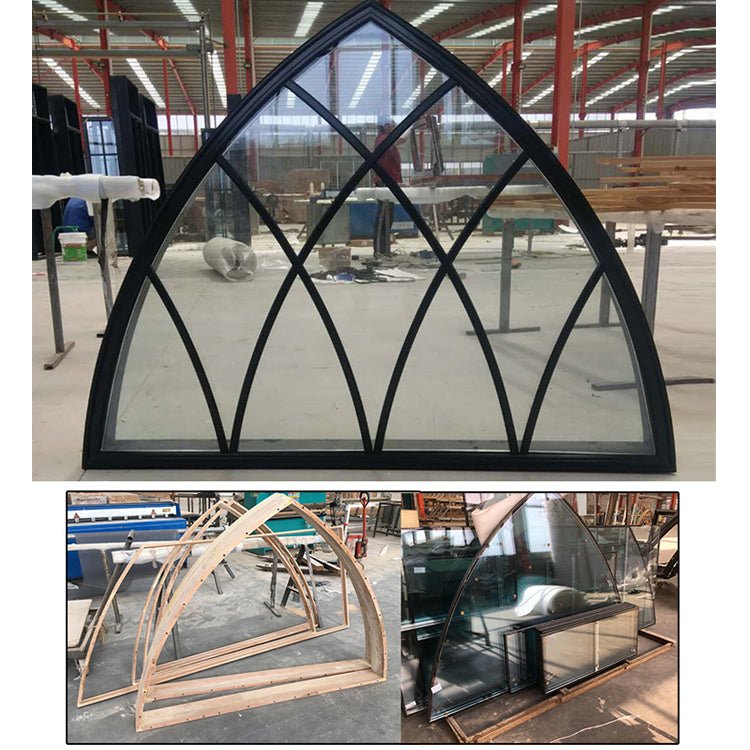 China factory supplied top quality large fixed pane windows gothic arch for sale window frames - Doorwin Group Windows & Doors